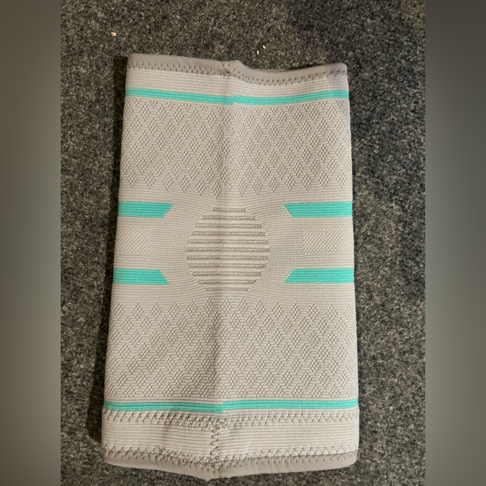 Modvel Gray and Teal Knee Brace - Picture 2 of 2